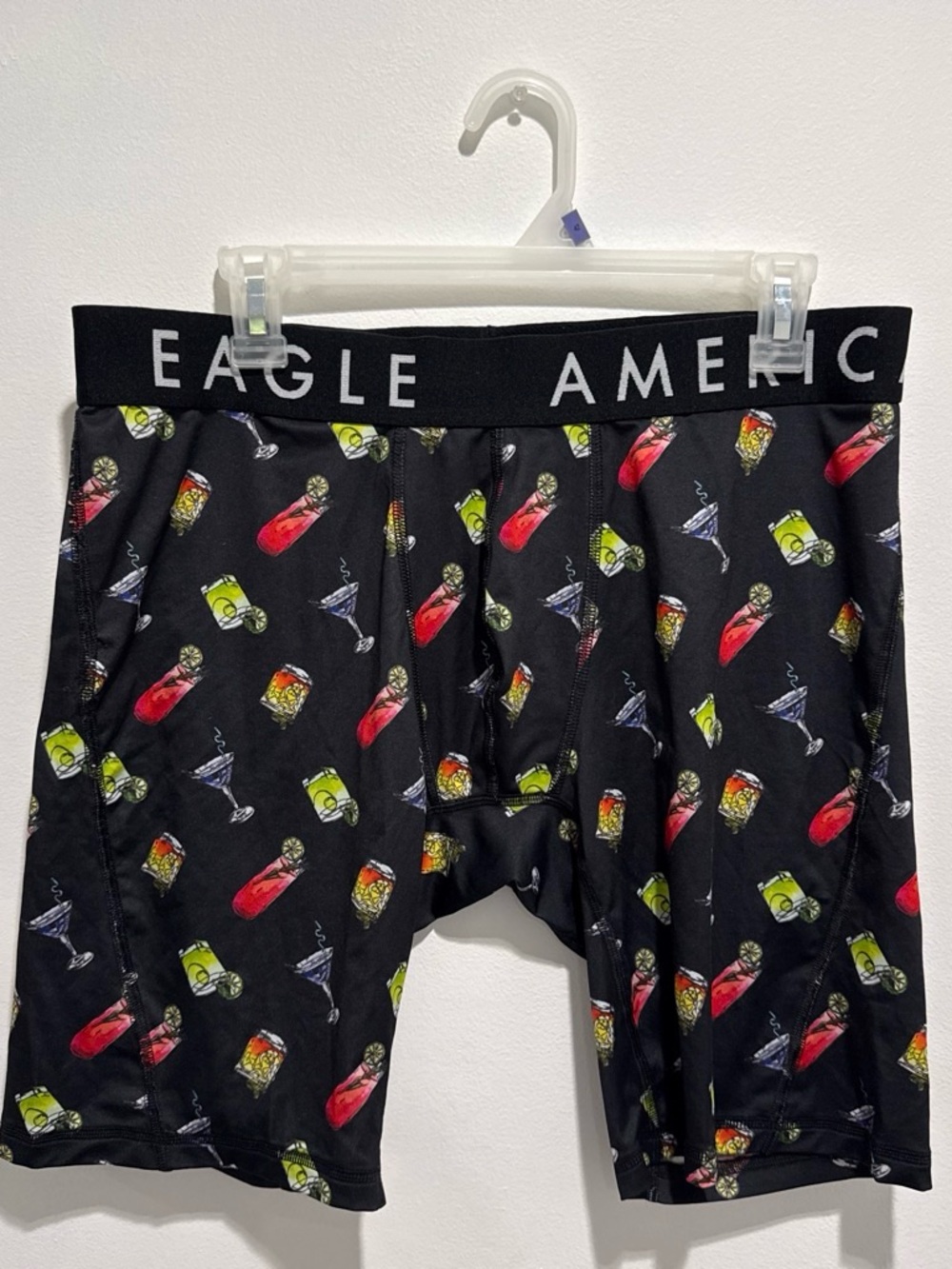 Bundle American Eagle Black Cocktail-Print Boxer Briefs